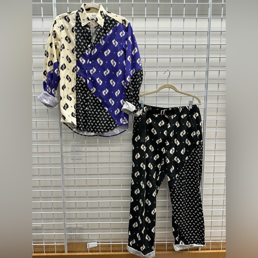 Kenzo Men’s Ikat Multi Print Set